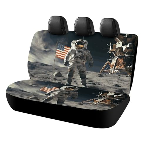 Housse de siège arrière pour chien voiture SUV camion tapis protection banquette lune