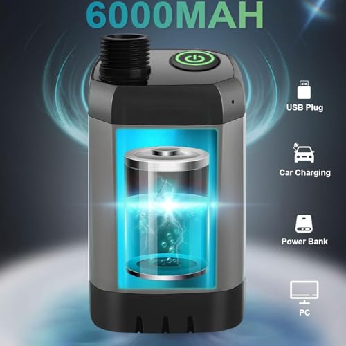 Douche portable camping étanche IPX7 avec kit douchette extérieur USB