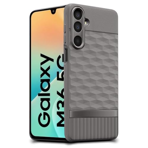 Image of Shockproof Case for Samsung Galaxy M36 5G / F36 5G | Full Camera Protection | TPU Flexible Back Cover for Samsung Galaxy M36 5G / F36 5G (Graphite Grey)