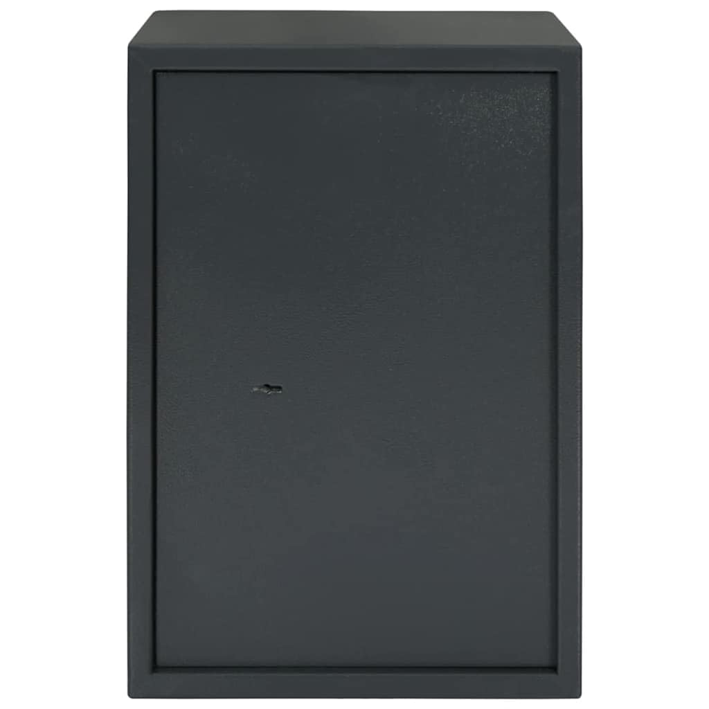 Caja Fuerte con Cerradura Gris Oscuro 35 x 31 x 50 cm Acero,Casa y jardín,Seguridad empresarial y del hogar,Cajas Fuertes,15.02kg-42011316