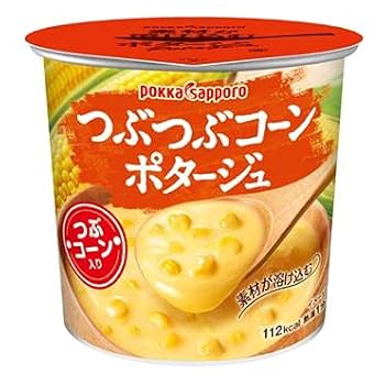 Amazon | ポッカサッポロ つぶつぶコーンポタージュ 6個入 x 2箱