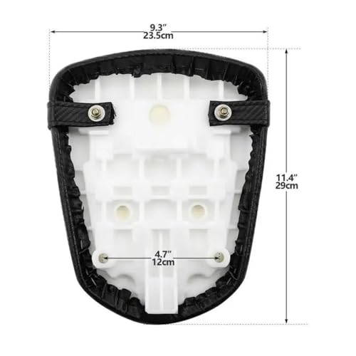 Asiento motocicleta con cojín doble para renovar la comodidad en tu GSXR600 y GSXR750 K6 K7 4