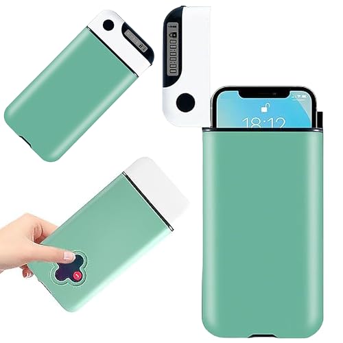 WDEC Caja de Bloqueo de Teléfono Móvil con Cronómetro, Cultivar la Autodisciplina, Caja de Bloqueo de Tiempo con Autocontrol, Cárcel Telefónica Timed Lock Box para Que los Niños se Concentren Más