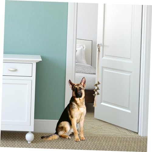 Cloches de dressage pour chien YARNOW | Lot de 4 sonnettes légères