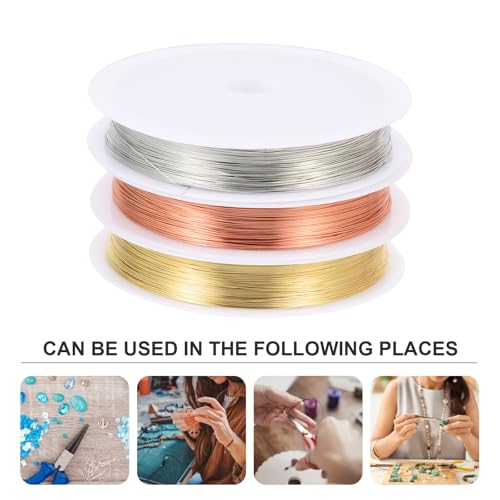 Alambre para manualidades de cobre flexible apto para proyectos de bricolaje 7