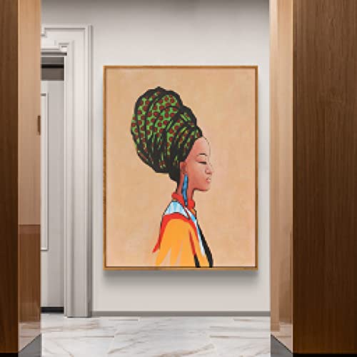 Photo pour salon et affiche Afrique moderne avec impression sur toile scandinave 60x90cm