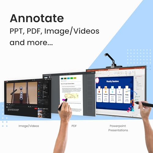 Image of TutorPlus Hub - All-in-one Portable Interactive Whiteboard Device, Converts Any Screen into Digital Board, Built-in High Performance Android PC and e-Teaching App