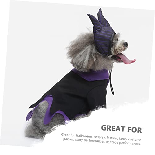 Disfraz de Bruja para Perro XL Multicolor miniatura 3