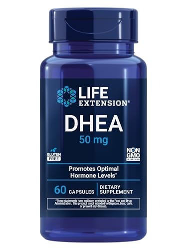 Life Extension DHEA 50 Mg, 60 capsules