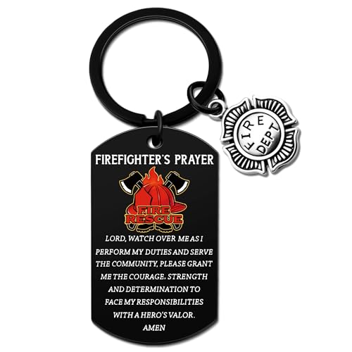 isiyu Firefighter Gifts for Men Him Firefighter Fire Fighter Gifts Adults Son Husband Cool...