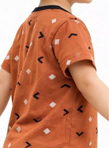 Image of 3BROS Baby Boys & Baby Girls Cotton Hosiery Clothing Set Half Sleeves T-shirt with Matching Pants (DB20HS6027 Parent)