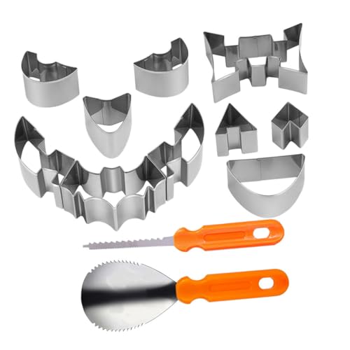 NOLITOY 1 Set Halloween Pumpkin Carving Tool Kit Professional for DIY Pumpkin Stencils Sturdy Easy to Use for All Skill Levels