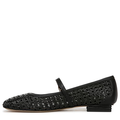 Franco Sarto Womens Tinsley2 Mary Jane Flat Black Open Weave 9 W by Franco Sarto - Used condition - Image 9