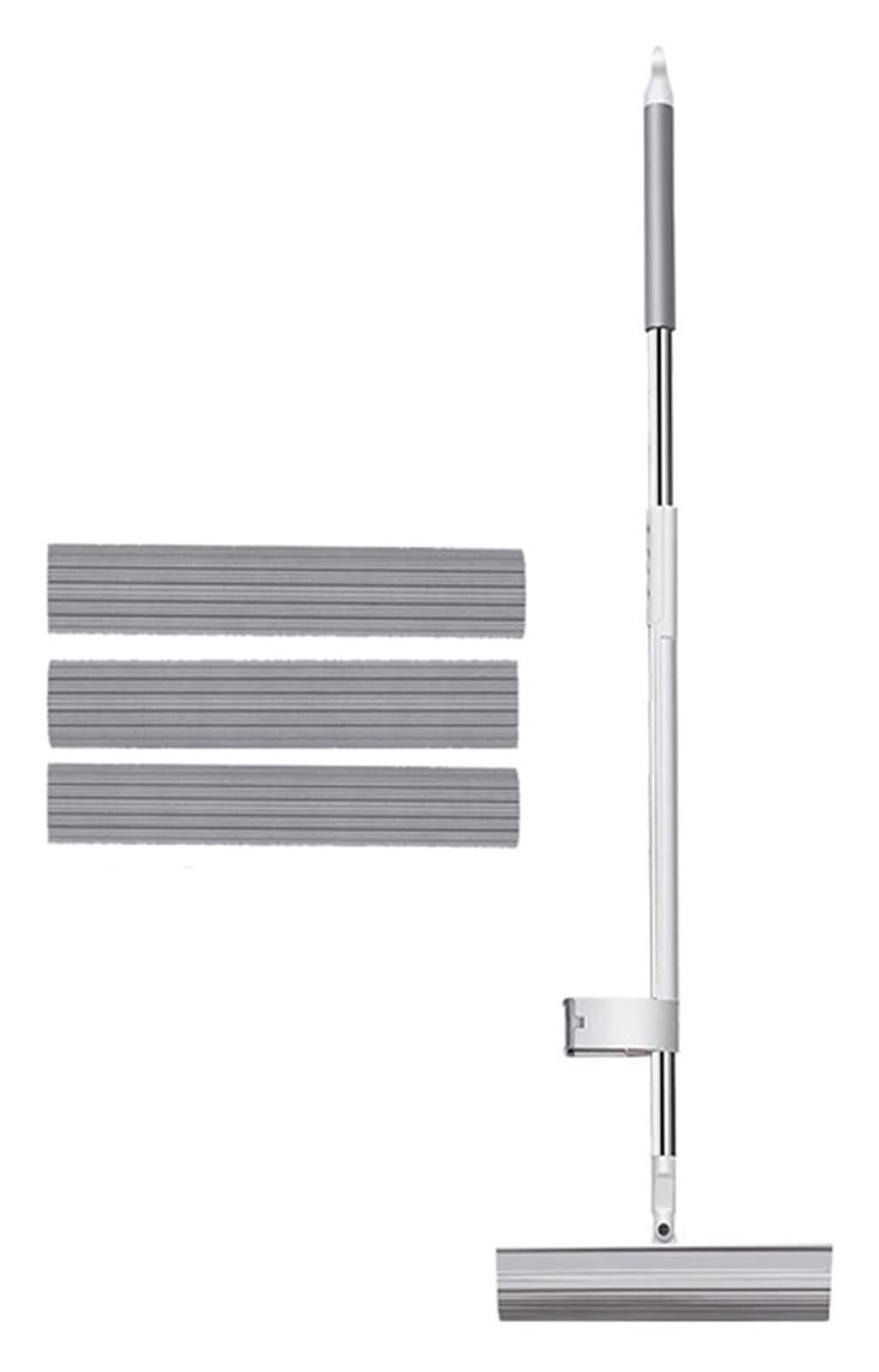Wet and Dry mop éponge absorbante avec recharges pour sols stratifiés et carrelés