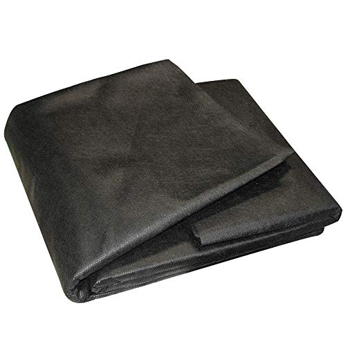 ANSIO Géotextile-2M x 5M Toiles de Paillage, Toile Anti Mauvaises Herbes Jardin, Bache Noire Agricole, Barriere Anti Racine, Contre Les Mauvaises Herbes, Tissu Perméable à l'eau