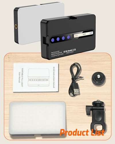 Portable-Selfie-Light-for-iPhone-90-LED-Rechargeable-Phone-Fill-Lights-Ring-Light-for-Camera-Picture-Makeup-Photo-Video-Conferences-Laptop-Use-Zoom-Meetings-TikTok-Vlog-Photography