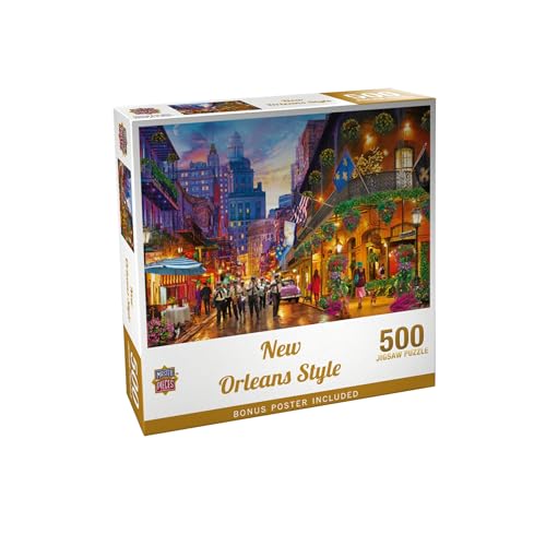 Puzzle Masterpieces New Orleans Style de 500 piezas para adultos de 15 años en adelante miniatura 1