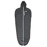 qeedo Hüttenschlafsack Lenny, Mumienschlafsack, Kleines Packmaß, Leicht, Schlafsack, Bein- und Armfreiheit