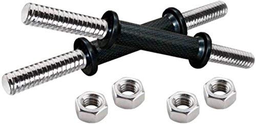 BABA SPORTS Fiber Grip Steel Dumbbell Rods with nut, 14 Inches, 1 Pair, BLUE (BS_14) (B0983WDQX5) Amazon Price History, Amazon Price Tracker