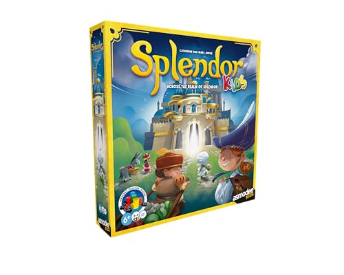 Asmodee Splendor Kids Board Game - Resource Collection & Kingdom Adventure Strategy Game for Family, Kids & Adults, Ages 6+, 2-4 Players, 25 Minute...