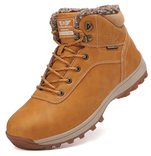 ARRIGO BELLO Winterschuhe Damen Herren Gefüttert Winterstiefel...