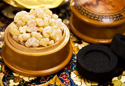 Räucherkohle 33 mm – Schnellzünder mit ca. 45 Min. Brenndauer – 2 Rollen à 10 Tabletten – Hochwertige Markenqualität von Scentolino für Weihrauch & Räucherwerk