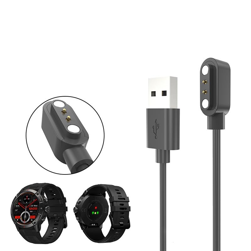 Magnetic Smart Watch Charger Suitable for Zeblaze Ares 3 Replacement Charging Cable for Ares 3 USB Magnetic Charging Cable