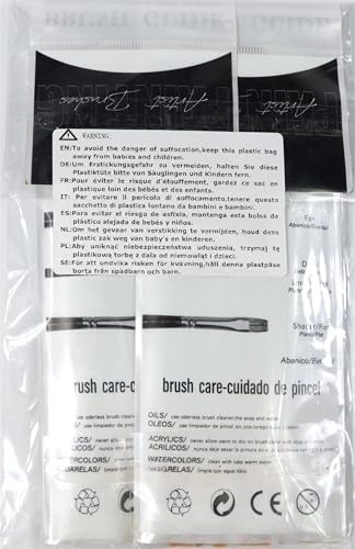 Quelcc 20 Pcs Paint Brushes, Paint Brush Set, Paint Brush, Small Paint Brushes, Acrylic Paints Brushes, Different Sizes, for Acrylic Oil Watercolor Gouache Face Painting(Light Blue) 9 Quelcc 20 Pcs Paint Brushes, Paint Brush Set, Paint Brush, Small Paint Brushes, Acrylic Paints Brushes, Different Sizes, for Acrylic Oil Watercolor Gouache Face Painting(Light Blue) - Image 9