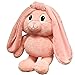Linsition Coniglio Peluche Bambole - Coniglietto di Peluche con Orecchie Lunghe | Giocattoli per Conigli con Orecchie Lunghe retrattili, Bambole per Animali, Giocattoli per Bambini, Decorazioni