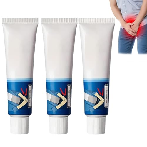 Crema de alivio, crema de alivio para hombres, humectante suave para la rutina de cuidado de la piel masculina (3pcs)