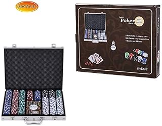 Smilejoy Casino Poker Chips Set,11.5 Gram for Texas Holdem Blackjack Gambling with Aluminum