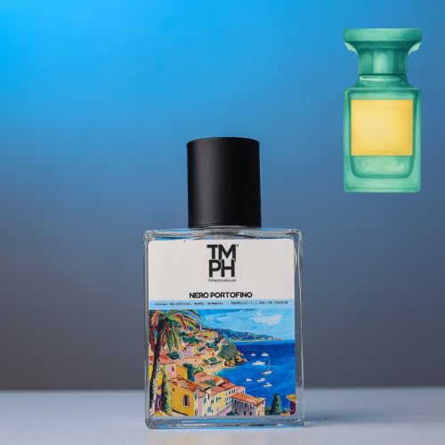 Image of TMPerfumehouse Nero portofino EDP for Men & Women | Fresh, Citrusy & Long Lasting Perfume Spray | Aromatic, Citrus & Musky Fragrance | Luxury Gift for Him & Her | TMPH | 50ml