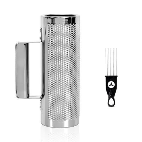 YAYUZEST Guiro Instrument Stainless Steel Guiro 8 3 Professional Metal Shaker with Scraper Band Accompaniment Sand Hammer Latin Musical Training Tool Percussion Instruments