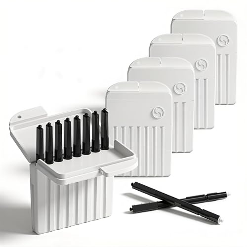 (40 Pcs) Phonak Cerumen Stop Wax Guards Filters for Hearing Aids Resound Widex Beltone Unitron Hearing Aid Accessories Ear Tip Cleaning Kit Supplies Replacement Parts Cleaner Tools (5 Packs