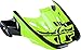 Fly Racing KINETIC SHARP HELMET VISOR BLACK/HI-VIS