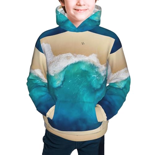 Beautiful African Woman,Southern Mountains Landscape Kid Hoodies Boys Sweatshirts Girls Pullover with Pocket3