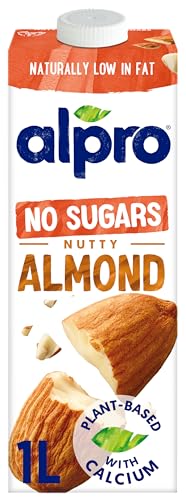 Alpro Almond No Sugars Plant-Based Long Life Drink Vegan & Dairy Free 1L