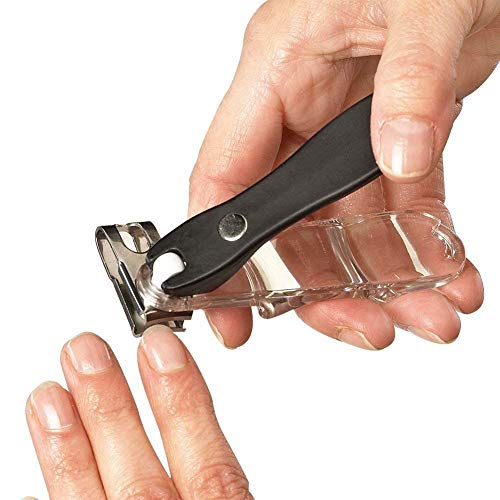 VIEEL 360 Degree Rotary Nail Clipper | Stainless Steel Sharp Blade Fingernail Toenail Clipper, Trimmer And Cutter Toe nail Clipper - Ergonomic Design To Easily Trim Finger And Toenails
