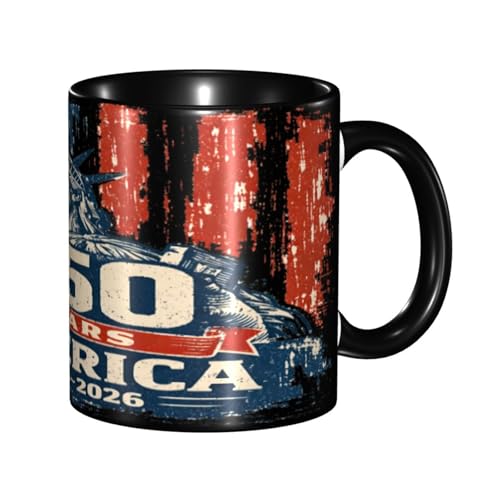 Taza de cerámica NUJTKAU 11 onzas estilo casual miniatura 1