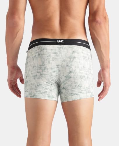 Image of Jockey NY02 Men Super Combed Cotton Elastane Stretch Printed Trunk with Ultrasoft Waistband (Prints May Vary)