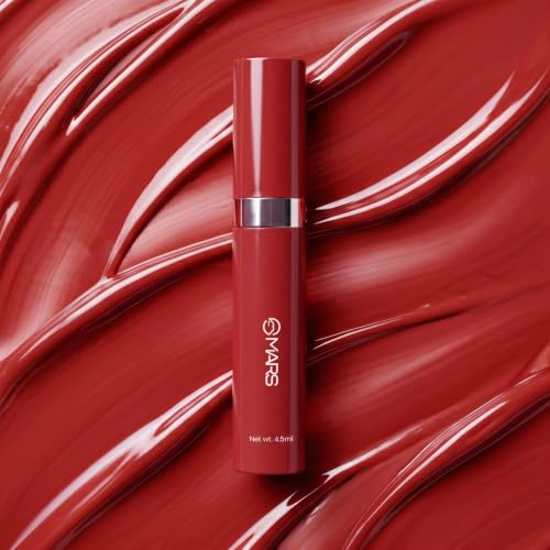 Image of MARS Drip Lip Tint for Women (4.5 ml) (05-Cranberry Drip) | Lightweight & Long-Lasting | Comfortable Long Wear | Non-patchy Reapplication |Buildable Color, Glossy Finish