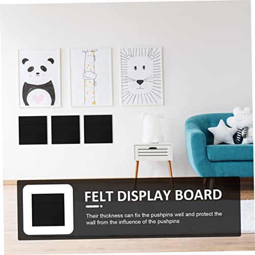 6 paneles acústicos de fieltro de poliéster para pared, tratamiento acústico para oficina en casa miniatura 2