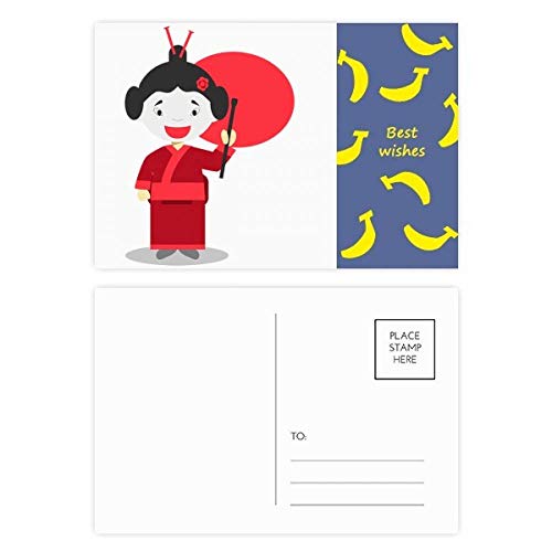 Carte postale Japon de remerciement pour décorer votre bureau et écrire à vos proches