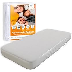 Cubre Colchón Impermeable Easy Protector colchon 150 - Funda colchon 150x190 - Cubre colchon 150x190 - Funda colchon 150x200 - Protector colchones 150x190 - Protector Cama - Protector colchon Impermeable - empapadores Cama Adultos