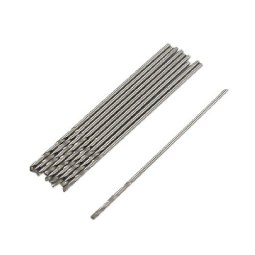 Noctronique Iron and Aluminum Drilling HSS Twist Drill Bits Tool, 0.5 mm - 10 Pieces (B0164LGLC4) Amazon Price History, Amazon Price Tracker