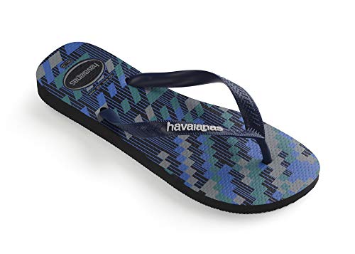 Chinelo Trend, Havaianas, Masculino, Preto/Marinho, 43/44