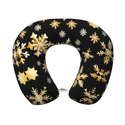 Almohada de poliéster para cuello tamaño único negra miniatura 1