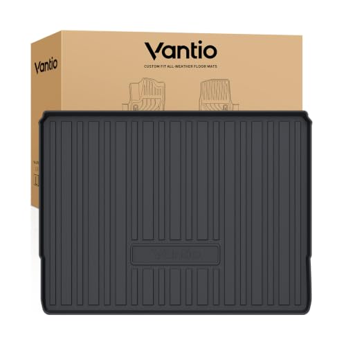 Image of Cargo Liner for 2021-2026 Ford Bronco 4-Door, Custom Fit TPE Trunk Mat, All-Weather Rear Cargo Mat with Raised Edges, Black, Not for Bronco Sport or 2-Door