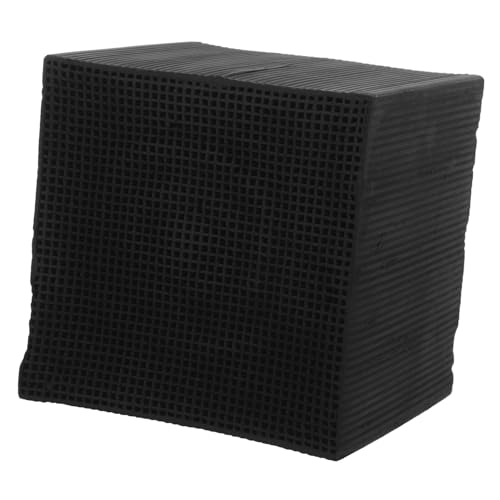 TOGEVAL 水 浄化 キューブ 水族館 魚 タンク 水 浄化 ハニカム 浄化 水 質 濾過 蛇口 池 黒