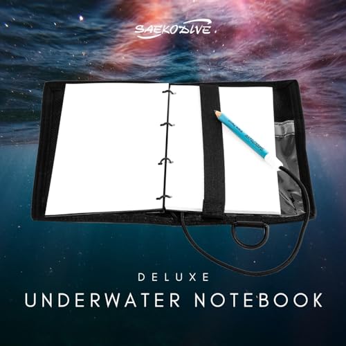 Carnet de plongée imperméable et indéchirable en papier imperméable avec son crayon - 7